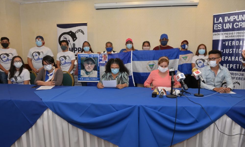 Familiares de personas presas políticas en Nicaragua. Foto | archivo | cortesía