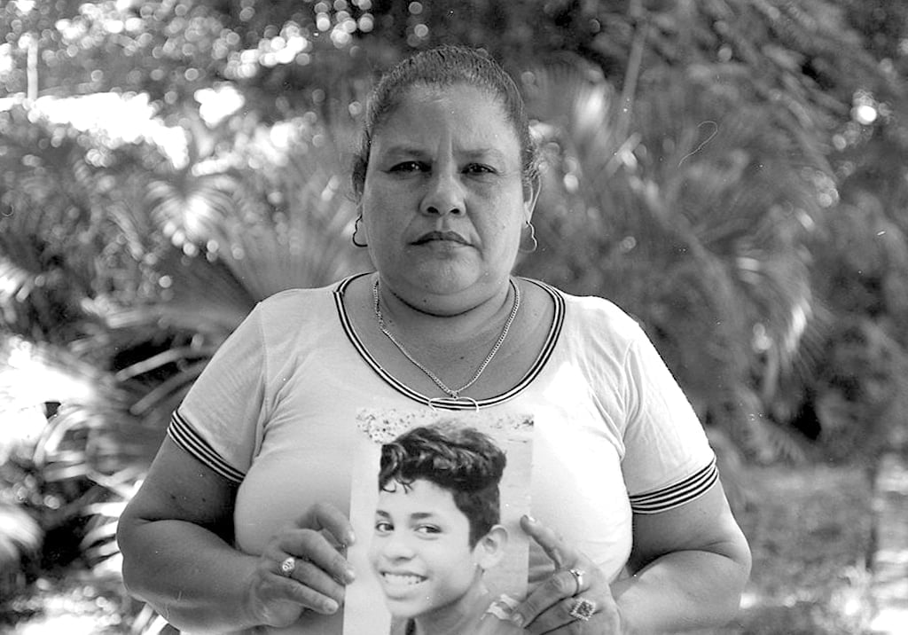 Yadira Cordoba madre de Orlando Aguirre Cordoba. Foto | CONFIDENCIAL