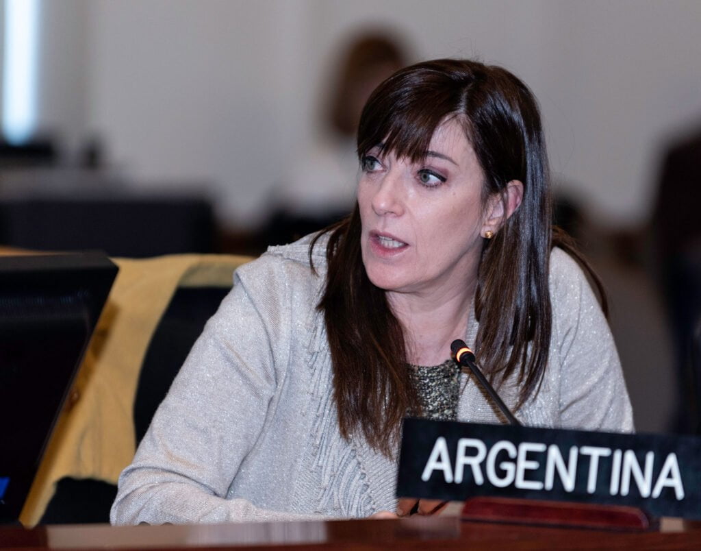 Paula María Bertol, exembajadora de Argentina en la OEA. ARCHIVO